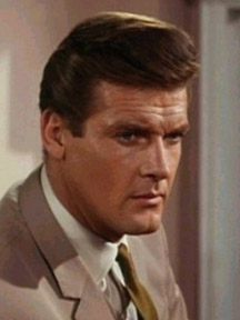 Roger Moore as The Saint