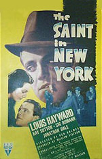 The Saint in New York movie poster #2