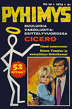 1974 Pyhimys Comic from Finland